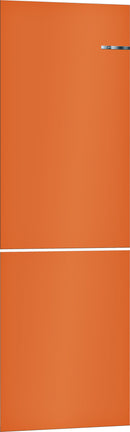 Bosch - Series 4 Set of free-standing bottom freezer and exchangeable colored door front KVN39IS3AG