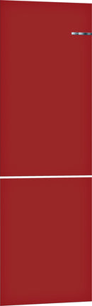 Bosch - Series 4 Set of free-standing bottom freezer and exchangeable colored door front KVN39IG3DG