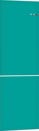 Bosch - Series 4 Set of free-standing bottom freezer and exchangeable colored door front KVN39IH3CG