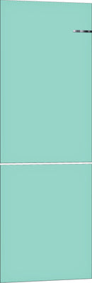 Bosch - Series 4 Set of free-standing bottom freezer and exchangeable colored door front KVN36IP3AG