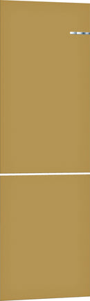 Bosch - Series 4 Set of free-standing bottom freezer and exchangeable colored door front KVN39IS3AG