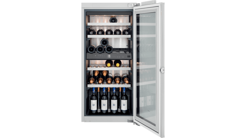 [Discontinued] Gaggenau 200 Series Built-In Wine Cooler With Glass Door 122X56cm RW222261