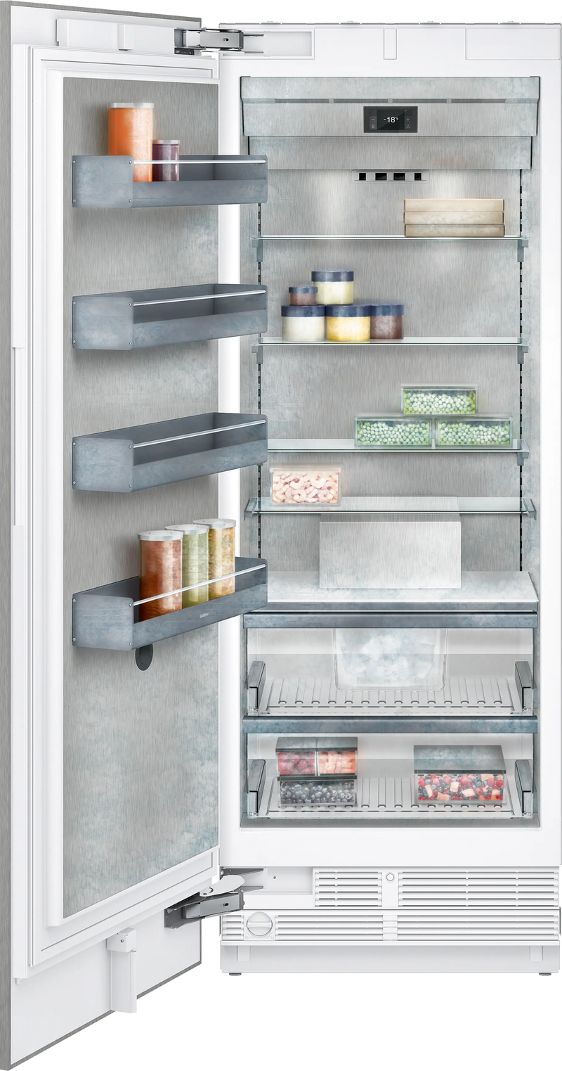 Gaggenau 400 series Vario freezer 212.5x75.6cm soft close flat hinge RF471306