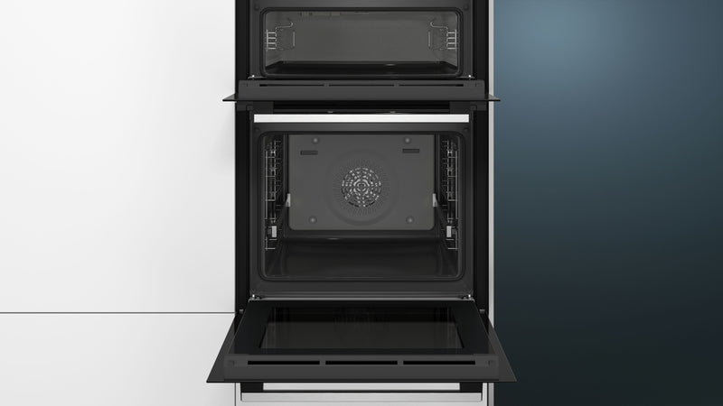 Siemens - IQ500 Built-in Double Oven Stainless Steel MB535A0S0B