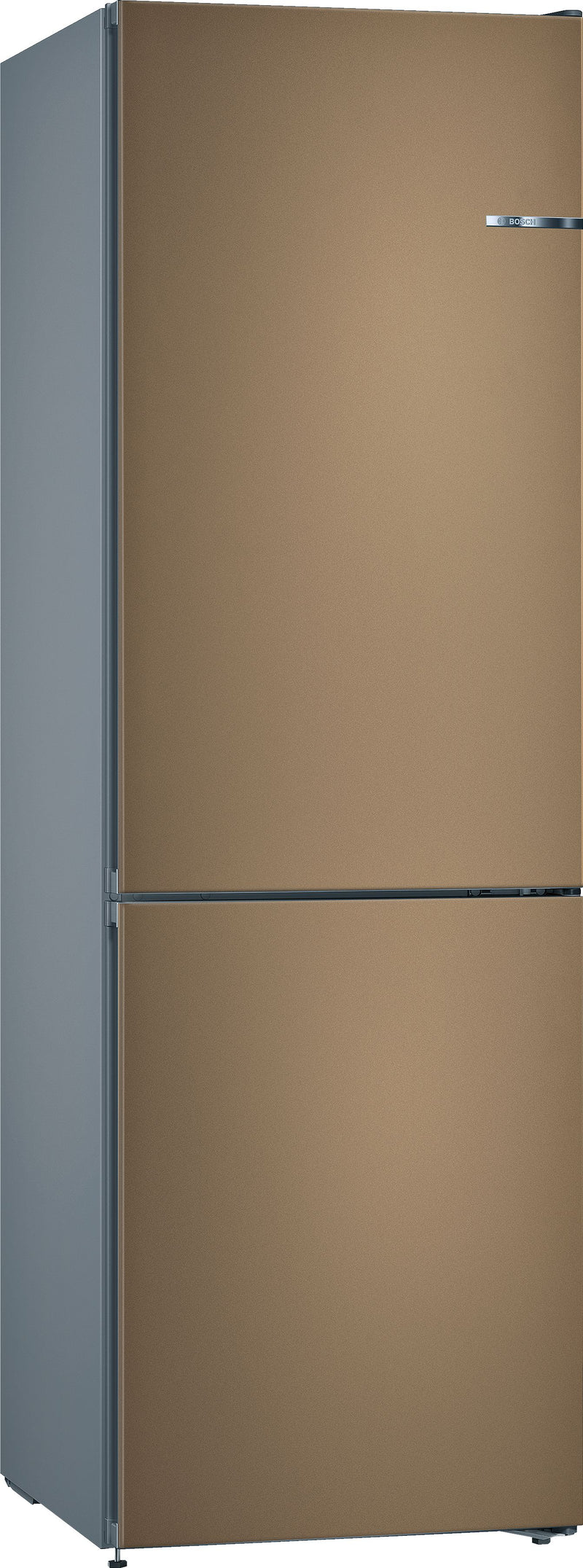 Bosch - Series 4 Set of free-standing bottom freezer and exchangeable colored door front KVN36ID3CG