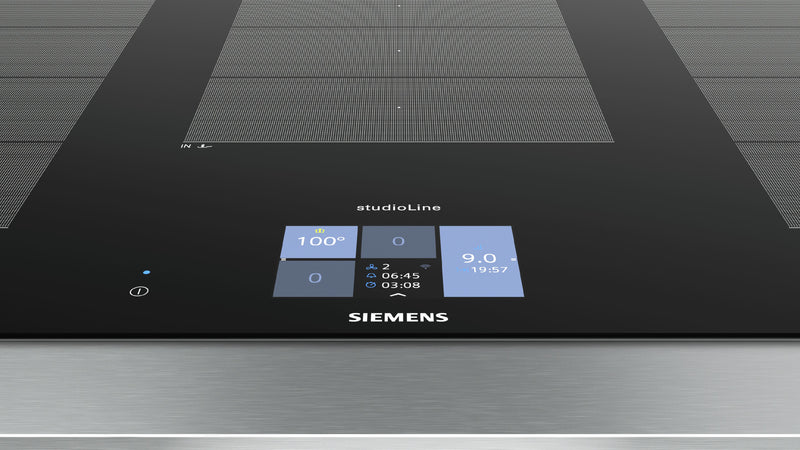 西門子 - IQ700 電磁爐 90 公分黑色 EX977KXX5E