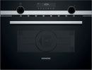Siemens - IQ500 Built-in Microwave Oven With Hot Air 60 x 45 cm Stainless Steel CM585AGS0B
