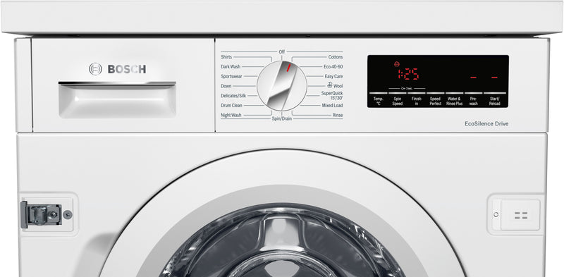 Bosch - Series 8 Built-in washing machine 8 kg 1400 rpm WIW28502GB