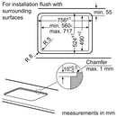 Siemens - IQ500 Gas Hob 75 cm Tempered Glass, Black EP7A6QB90