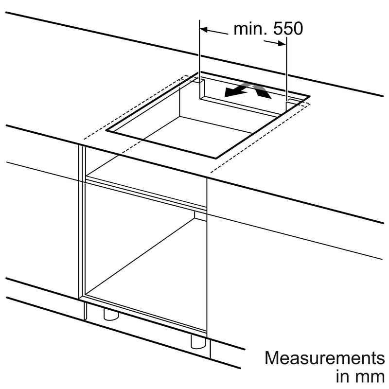 Bosch - 系列 6 電磁爐 80 公分黑色，PIV831HB1E