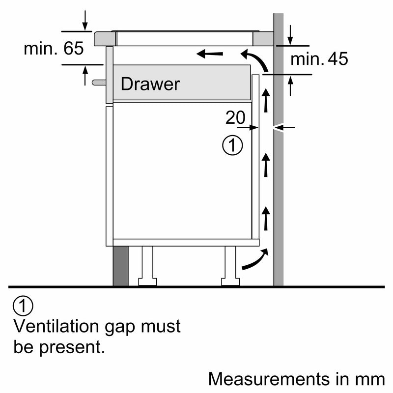 Bosch - 系列 6 電磁爐 80 公分黑色，PIV831HB1E