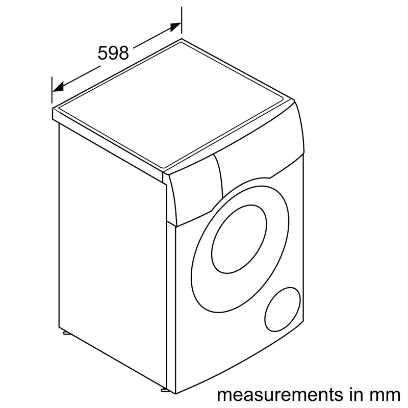 Siemens - iQ700 Washer dryer 10/6 kg 1400 rpm WD4HU541GB