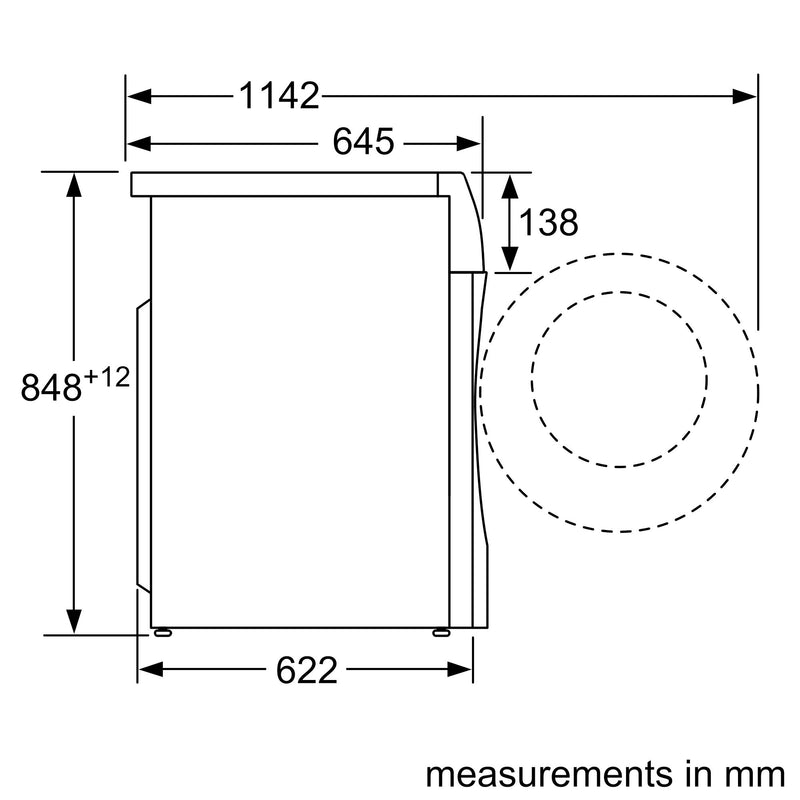 西門子 - iQ700 洗衣烘乾機 10.5/6 kg 1400 rpm WN54C2ATGB