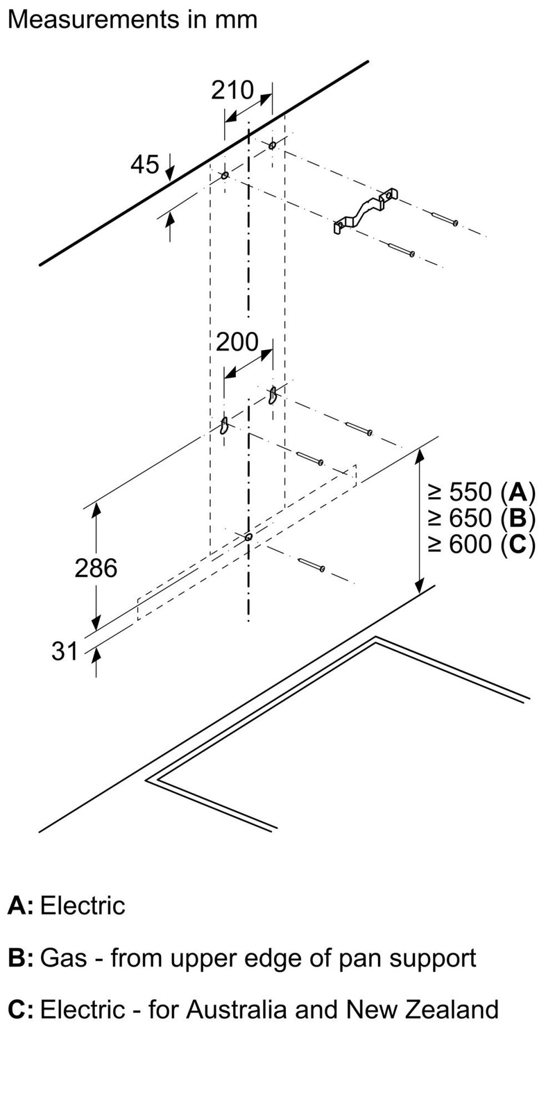 西門子 - IQ300 壁掛式抽油煙機 90 公分不鏽鋼 LC97BHM50B