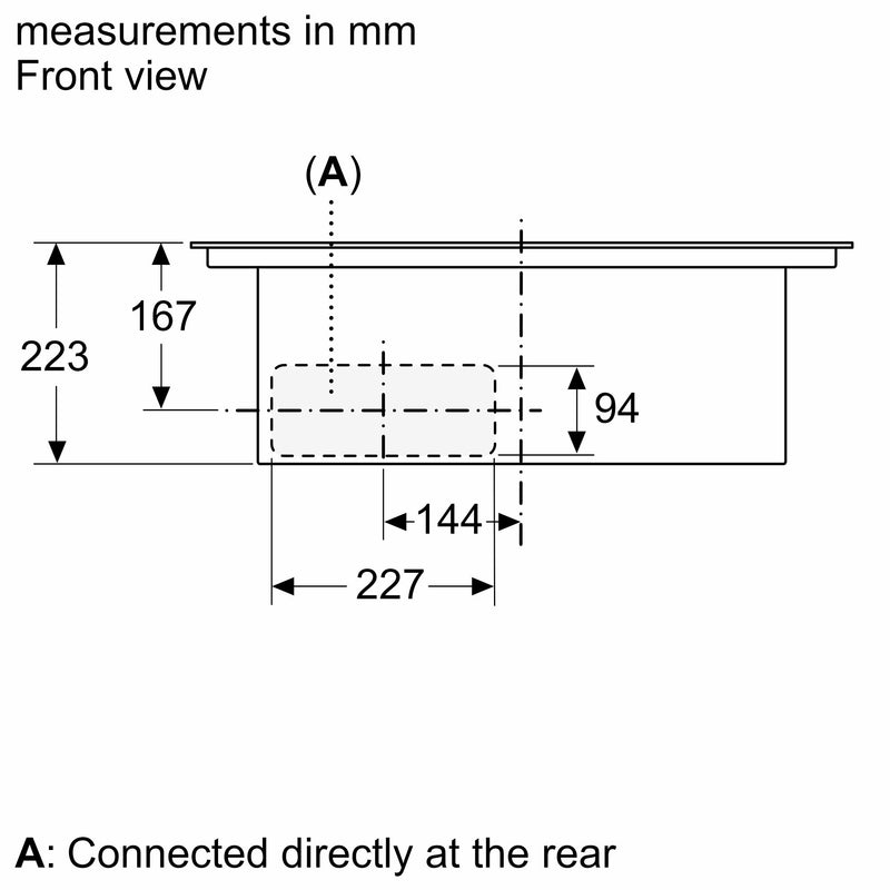 Bosch - 系列 4 電磁爐，帶整合式通風系統 60 公分錶面安裝，無框架 PVS611B16E