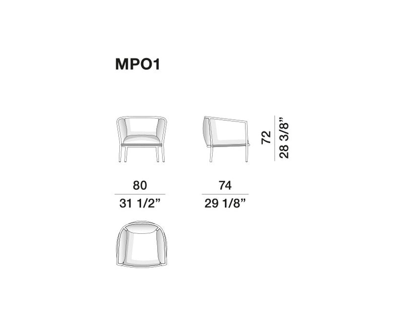 Molteni &amp; C Margou 扶手椅