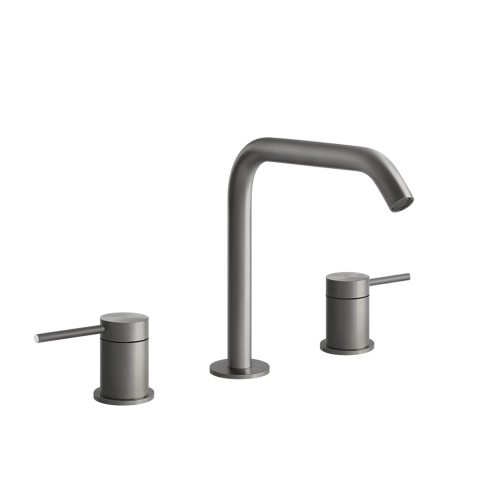 Gessi 316 Flessa 54011 Three Holes Basin Faucet