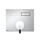 Gessi Hi-Fi  63055+63061  Single-lever faucet + built-in part