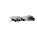 Gessi Hi-Fi 63023+63024 Thermostatic faucet + built-in part