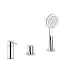Gessi Via Tortona 18643 Deck Mounted 3 Holes Bath Group