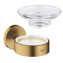 Grohe Essentials 肥皂盒，附鍍鉻支架