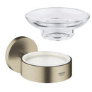 Grohe Essentials 肥皂盒，附鍍鉻支架