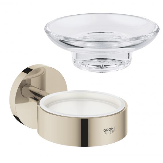 Grohe Essentials soap dish with holder chrome