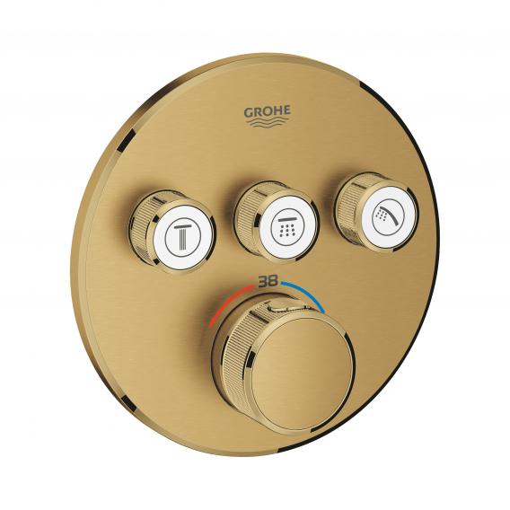 Grohe Grohtherm SmartControl thermostat with 3 shut-off valves chrome