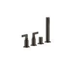 Gessi Inciso 58043 Deck Mounted Bath Group