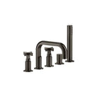 Gessi Inciso + 58140 Deck Mounted Bath Group