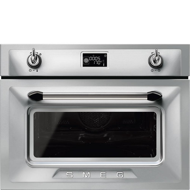 Smeg Built-In Combi Microwave Oven 45x60cm SF4920MCX1
