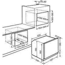 SMEG 嵌入式烤箱 60x60cm SF6905X1