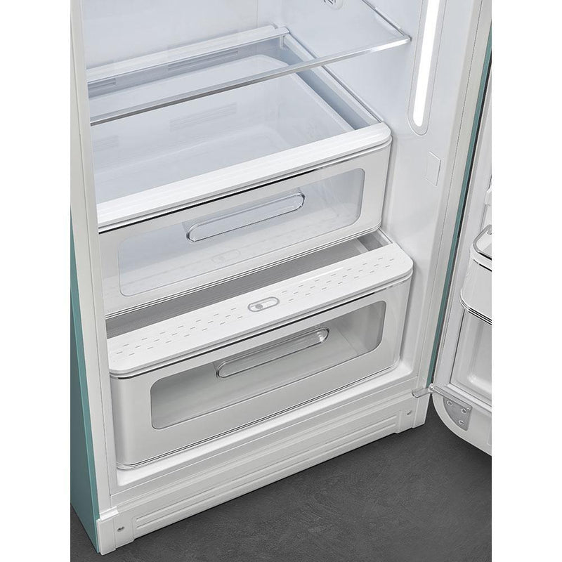 Smeg Free-Standing Fridge 153x60cm FAB28RDEG5