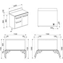 SMEG 維多利亞 電磁爐 100 公分 TR103IGR