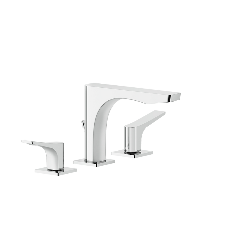 Gessi Rilievo 59011 Three Holes Basin Mixer