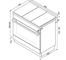 SMEG 爐具 90x60cm CPF9GPBL
