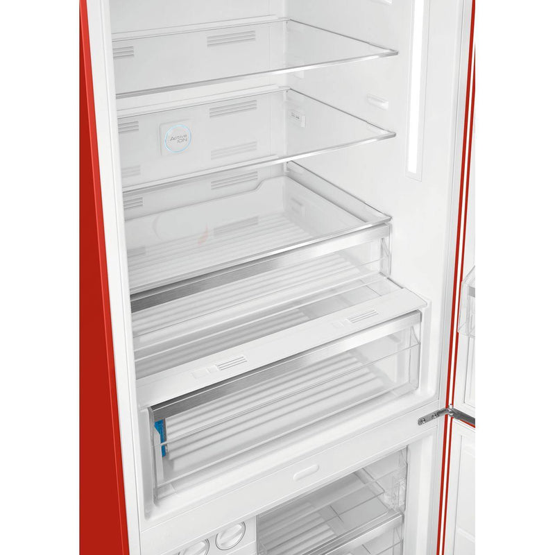 Smeg Fridge Freezer 205x71cm FAB38RRD5