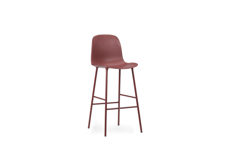 Form Bar Chair 65 cm Steel Red