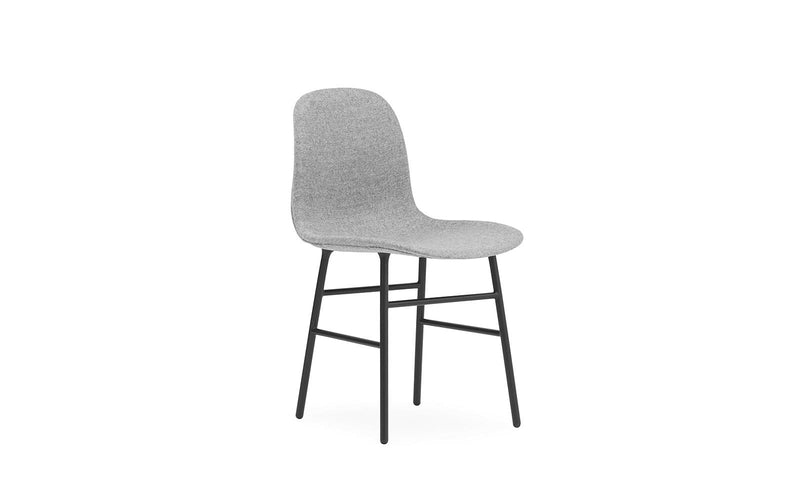 Form Chair Full Upholstery Black Steel Synergy