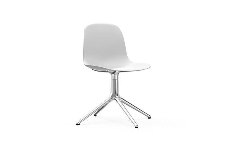 Form 椅子 旋轉 4L 鋁製 白色