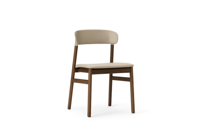 Herit Chair Upholstery Smoked Oak Spectrum Leather Sand