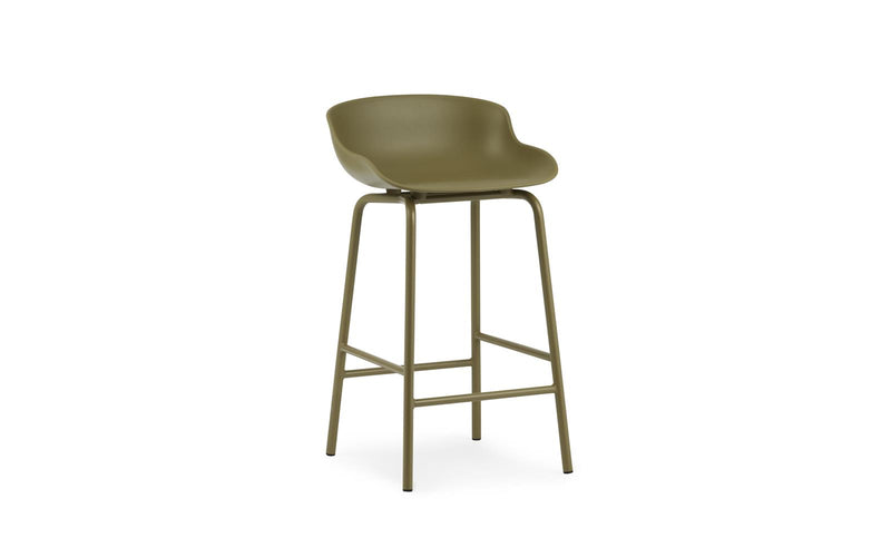 Hyg Barstool 65 cm Steel Olive