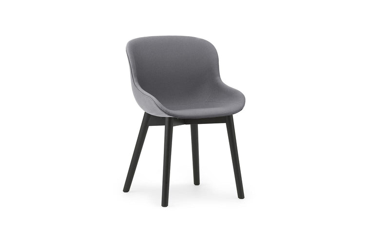 Hyg Chair full upholstery black oak Aquarius