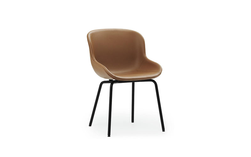Hyg Chair Full Upholstery Steel Black Ultra Leather