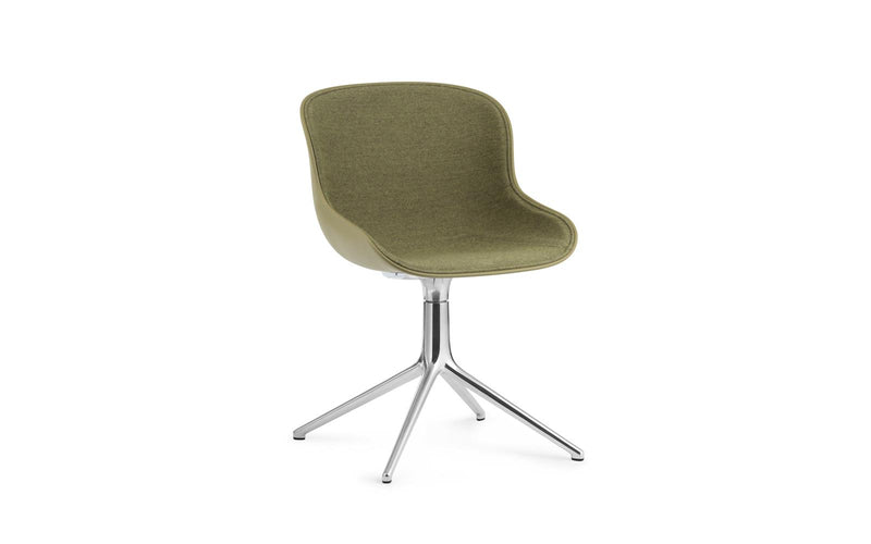 Hyg Chair Swivel 4L Front Upholstery Alu Olive/Synergy