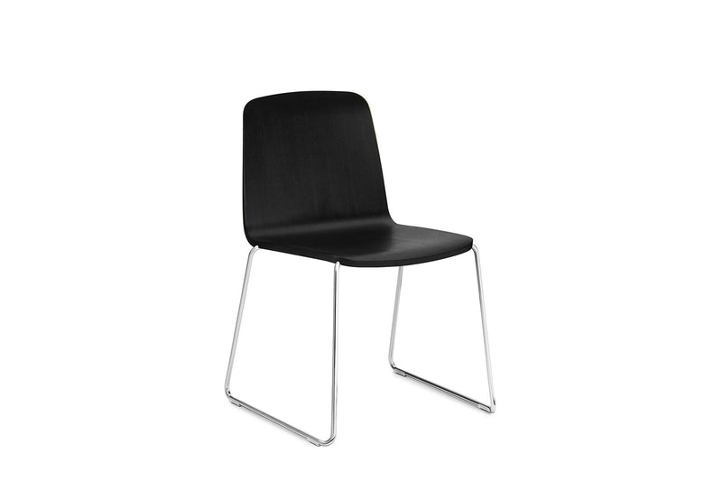 Just Chair Black Oak / Chrome