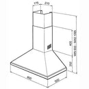 Smeg Wall-Mounted Hood 60cm KSED65NEE