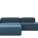 Normann Copenhagen Rope Sofa Chaise Longue left with Pouf