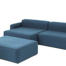 Normann Copenhagen Rope Sofa Chaise Longue left with Pouf