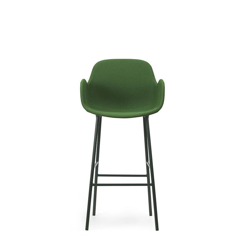 Normann Copenhagen Form Bar Armchair 75 cm Full Upholstery Steel Oceanic